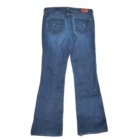 ADRIANO GOLDSCHMIED AG WOMENS THE CLUB BLUE JEANS - SIZE 28x30.5 BOOTCUT DENIM - Picture 4 of 8